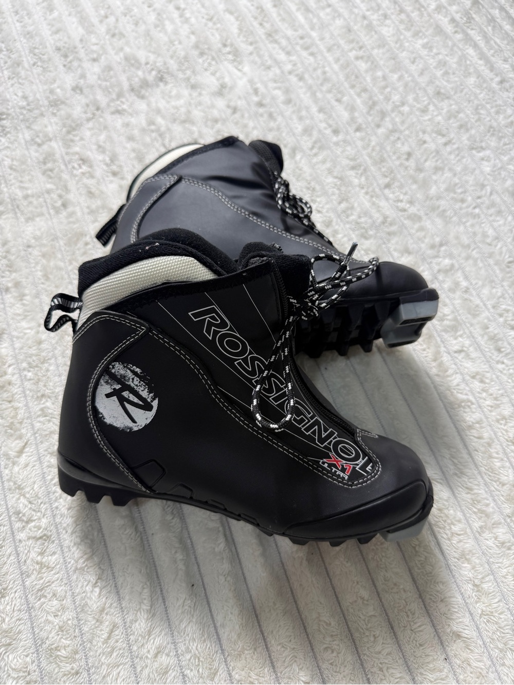 Rossignol X1 Nordic/Cross-Country women’s Ski Boots 35 NNN BC Lace Black/Gray